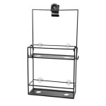 Umbra 023461 - 040 cubiko serviteur de douche métal noir 58 x 31 x 11 cm Umbra 023461 - 040 cubiko serviteur de douche métal noir 58 x 31 x 11 cm