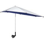 Upf 50 + parapluie de plage rglable en hauteur parapluie de chaise rglable avec pince universelle pour ...
