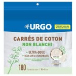 Urgo carr� de coton non blanchi x 180