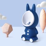 Urinoir mural pour enfants, pot sur pied, toilettes, lapin, portable, urinoir, bol amovible
