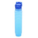Urinoir d'urgence portable de 750ml pour hommes et femmes, bouteille de voyage, camping, bleu, lavable, ...
