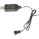 Usb chargeur cble rc universel avec connecteur sm - 3p plug pour 2s 7. 4v lipo batterie, compatible ...