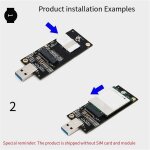 Usb3. 0 vers ngff key b 3g4g wwan module carte réseau adaptateur de test multifonction avec fente sim ... Usb3. 0 vers ngff key b 3g4g wwan module carte réseau adaptateur de test multifonction avec fente sim ...