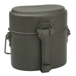 Ustensile de cuisine de camping 3 en 1, vert militaire allemagne, bote a djeuner bento de survie de ...