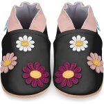 Utigh - chausson bebe fille et garon - chaussons enfant en cuir souple crche - chaussures bb premiers ...