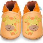 Utigh - chausson bebe fille et garon - chaussons enfant en cuir souple crche - chaussures bb premiers ...
