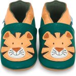 Utigh - chausson bebe fille et garon - chaussons enfant en cuir souple crche - chaussures bb premiers ...