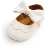Utigh - chaussure bb fille bowknot princesse ballerine premiers pas bb souple antidrapants