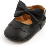 Utigh - chaussure bébé fille bowknot princesse ballerine premiers pas bébé souple antidérapants Utigh - chaussure bébé fille bowknot princesse ballerine premiers pas bébé souple antidérapants
