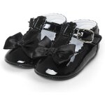 Utigh - chaussure bowknot premier pas fille ballerine bebe fille avec semelle antidrapante douce