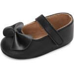 Utigh - chaussure bowknot premier pas fille ballerine bebe fille avec semelle antidrapante douce