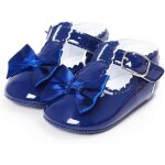 Utigh - chaussure bowknot premier pas fille ballerine bebe fille avec semelle antidrapante douce