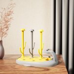 Vaccoir a biberons pour bb, egouttoir pour biberons, sans bpa, parfait et lisse, avec de nombreuses ...