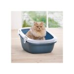 Vadigran 14227 simba bac a litire pour chat bleu clair 64 x 46 x 31 cm