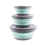 Vaisselle de camping 3 pièces bol pliant, ensembles de table d'extérieur boîte a déjeuner bol a salade ... Vaisselle de camping 3 pièces bol pliant, ensembles de table d'extérieur boîte a déjeuner bol a salade ...