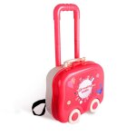Valise de maquillage pour enfants, ensemble de maquillage portable de voyage pour filles, jouet cosplay ...