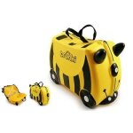 Valise a roulettes trunki - voiture de pompier freddie