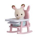 Les valisettes le bébé lapin et chaise bébé Les valisettes le bébé lapin et chaise bébé