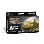 Vallejo model color peinture acrylique finition mate, couleurs acryliques, wwii german armour, 18 ml. ...