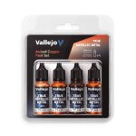 Vallejo set de peintures m�talliques true metallic m�tal cuivre antique, 4 flacons - vallejo