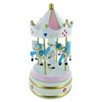La valse du carrousel (rodgers) - boîte a musique - carrousel - manège musical miniature en bois avec ... La valse du carrousel (rodgers) - boîte a musique - carrousel - manège musical miniature en bois avec ...