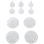 Valves a bec de canard et diaphragme en silicone pour tire - lait portable s9 s12 s9pro s12pro, lot de ...