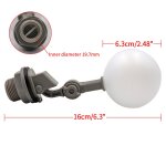 Vanne a flotteur de contrle d'eau dn15 1 / 2 ''dn20 3 / 4 , robinet a bille a flotteur rglable, interrupteur ...