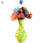Vase a boutons artisanal pour enfants, bricolage, jouets artisanaux, ornement, cadeau de nol