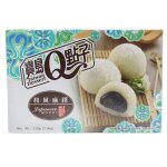 (vegan / halal) mochis au ssame noir et flocons de noix de coco - taiwan dessert 210g