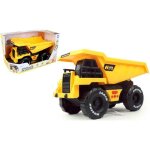 V�hicule de chantier - camion benne jaune a friction - 25 cm