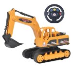 V�hicule de construction facile a utiliser, d�coration r�sistante aux chocs, camion t�l�command�, pelle, ...