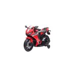 Vhicule electrique pour enfant turbo challenge moto honda cbr1000rr noir et rouge