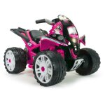 Véhicule electrique - quad the beast - rose - 12v Véhicule electrique - quad the beast - rose - 12v