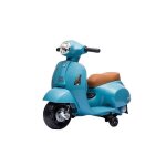 V�hicule electrique turbo challenge mini vespa gts bleu
