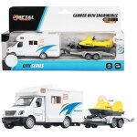 Véhicule minature - camping car + remorque et moto neige Véhicule minature - camping car + remorque et moto neige