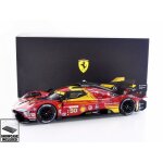V�hicules miniatures die cast 1 / 18 ferrari - sf 2024 formule 1 deluxe - 499p lmh #50