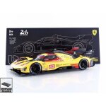 V�hicules miniatures die cast 1 / 18 ferrari sf 2024 formule 1 deluxe - 499p lmh #83
