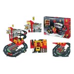 V�hicules miniatures die cast 1 / 43 ferrari r&p - garage 3 niveaux + 2 v�hicule inclus