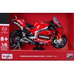 V�hicules miniatures die cast 1 / 6 moto gp racing - ducati lenovo 2022 #63 bagnaia