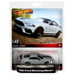 V�hicule miniature - mattel - ford mustang - echelle 1:43 - m�tal - noir