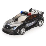 Mod�le de vehicule moule sous pression de voiture de police de simulation avec son et lumi�re sirnes ...