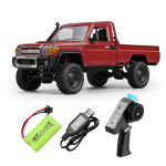 V�hicule rc mnrc mn82 rtr 1 / 12 2. 4g 4wd pour toyota land cruiser lc79 rock crawler eclairage led escalade ...