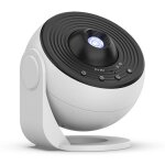 Veilleuse 13 pouces hd plantarium galaxy star projecteur lampe de lune avec son bluetooth pour chambre ...