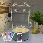Veilleuse en acrylique cadeau pour maman, idee cadeau femme anniversaire, cadeau noel, diy tableau ecriture ...