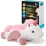 Veilleuse apaisante projecteur d'toiles luminosit douce 3 couleurs 3 constellations arrt automatique ...
