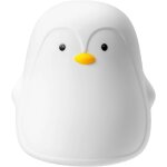 Veilleuse b�b� pingouin rechargeable lumi�re tactile l�g�re et portable