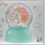Veilleuse boule a neige licorne - djeco