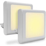 Veilleuse avec capteur cr�pusculaire, [2 pi�ces] luminosit� r�glable economie d'�nergie 0, 5w veilleuse ...