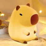 Veilleuse capybara mignonne - intensité variable - veilleuse pour bébé - rechargeable - led tactile - ... Veilleuse capybara mignonne - intensité variable - veilleuse pour bébé - rechargeable - led tactile - ...