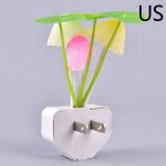 Veilleuse changeante cr�puscule a l'aube capteur led veilleuses fleur champignon lampe chambre babyroom ...